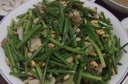 猪油簿壳米炒韭菜花