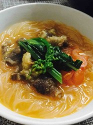 番茄牛腩粉丝煲