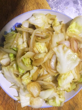 双洋菜（洋葱炒洋白菜）