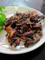 香辣牛肉串