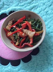 豇豆炒肉