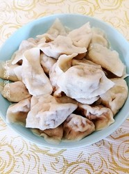 猪肉大葱馅水饺