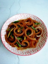 青椒炒猪皮