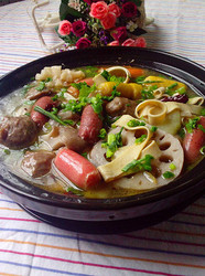 杂丸蔬菜汤