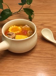 番茄玉米排骨汤