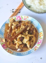 鸡蛋烧茄子