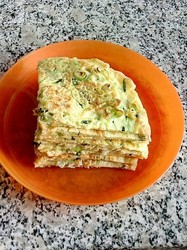 黄瓜鸡蛋饼