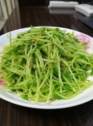 白灼豌豆苗