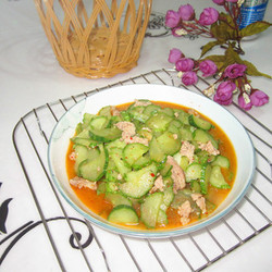 辣椒油炒黄瓜