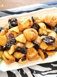 茨菇烧豆泡