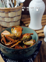 葱油焖蟹