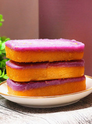 南瓜紫薯冻