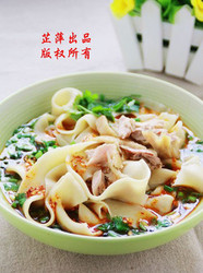鸡汤烩面