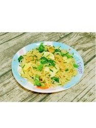 火腿鸡蛋炒芝士面