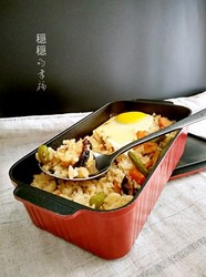 香菇鸡肉饭烤箱版