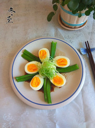 白灼秋葵鸡蛋