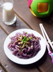 紫薯手擀面