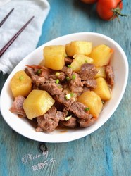 土豆烧羊肉