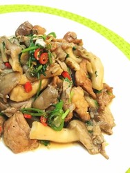 平菇香炒豚肉