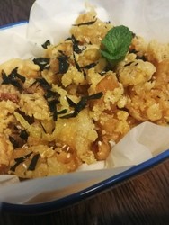 油炸鸡皮