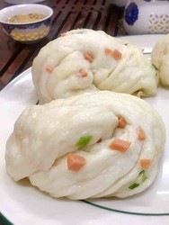 葱油火腿花卷