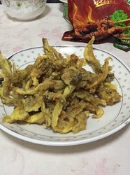 干炸鲜蘑