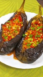 蒜泥蒸茄子