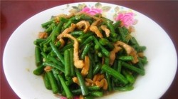 豇豆炒肉丝