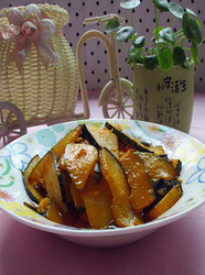 酱炒南瓜片
