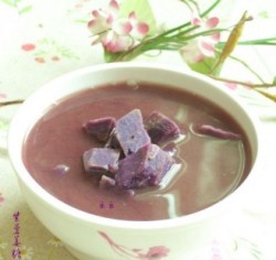 紫薯姜糖水