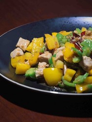 糖醋彩椒肉丁