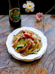 素炒平菇
