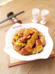 苦瓜烧五花肉