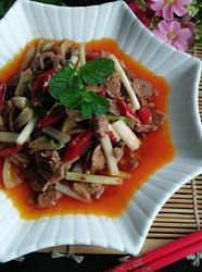 炒鸡杂