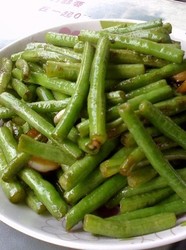 清炒豇豆角