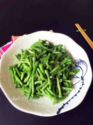 清炒豇豆
