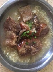 懒人版烧鸭面
