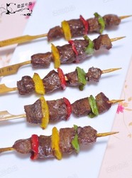彩椒牛肉串