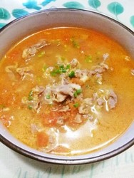番茄肥牛汤