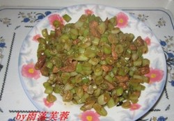芸豆炒肉丁