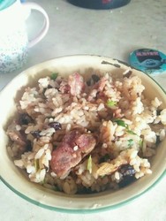 腊肠饭