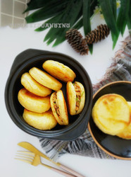 杂粮发面夹馍