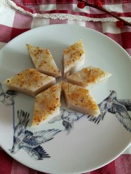 藕粉桂花糖糕
