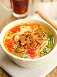 茄汁牛肉面