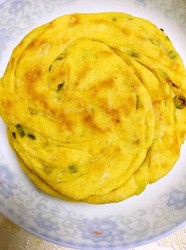 鸡蛋葱油饼