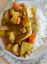 香浓美味的咖喱牛肉饭