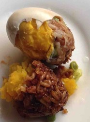 腊肉糯米蛋