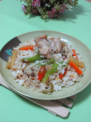 香煲鸡腿饭