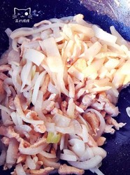 洋葱滑鸡丝