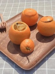 蟹酿橙，用X7Z蒸出来